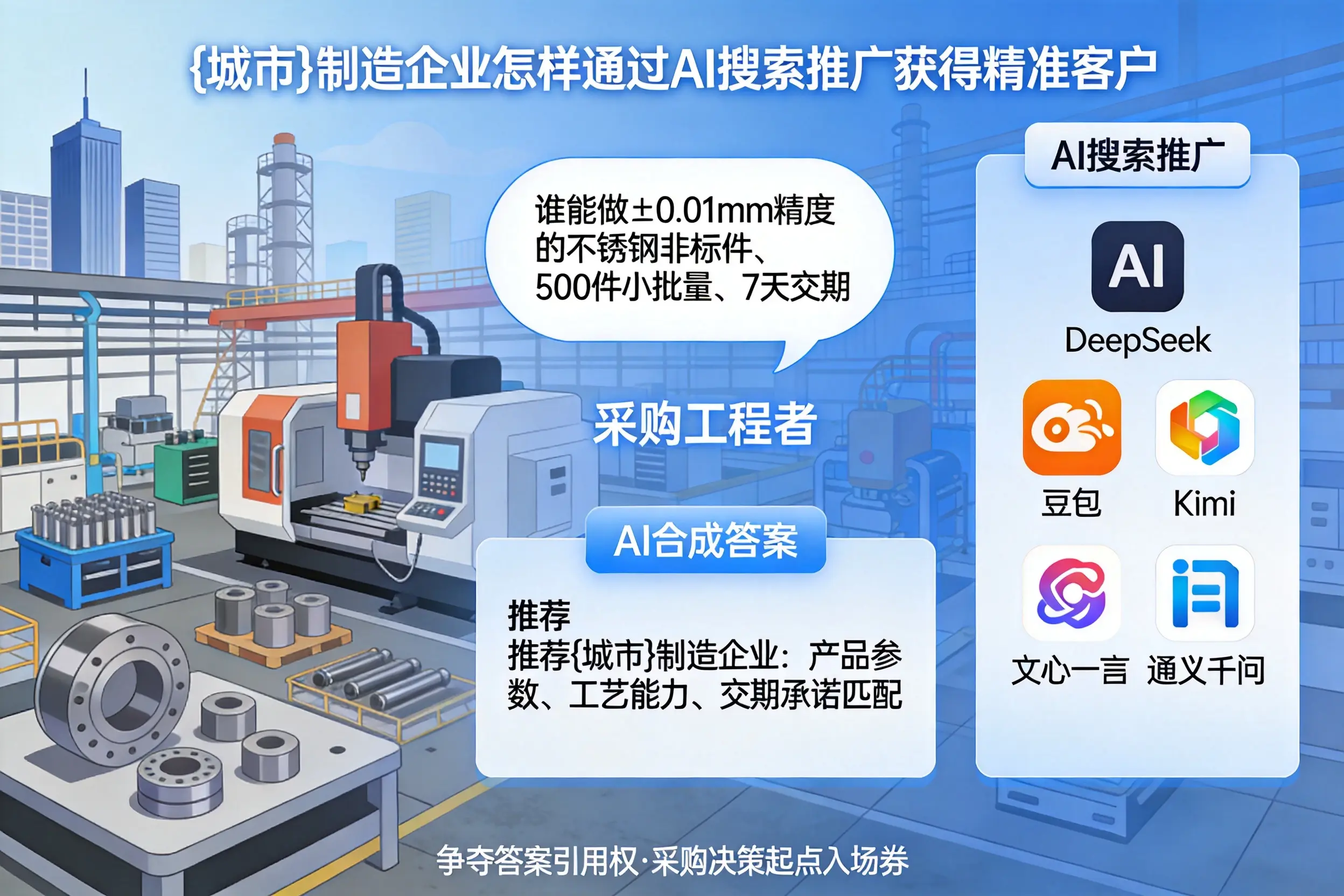 娄底制造企业怎样通过AI搜索推广获得精准客户