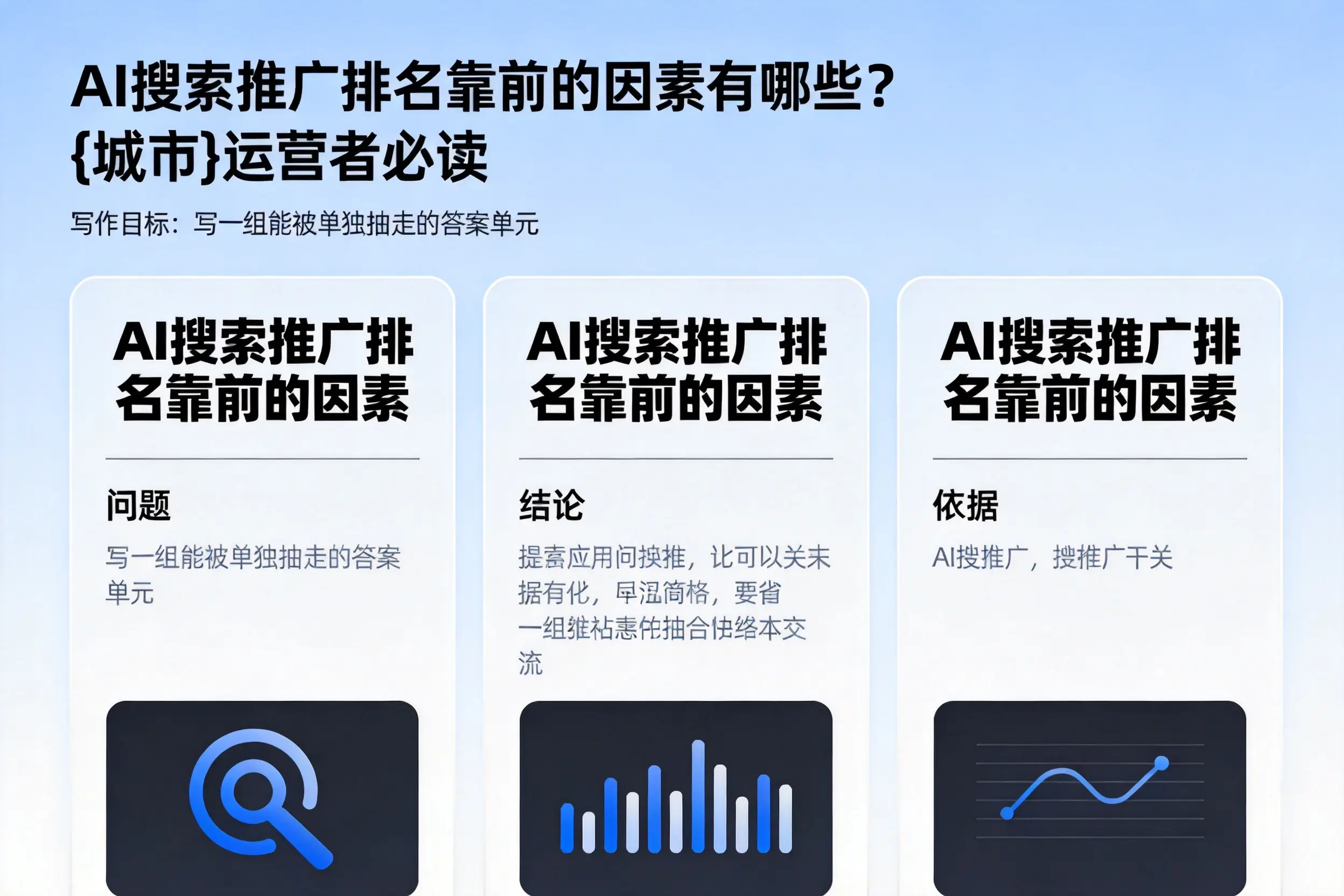 AI搜索推广排名靠前的因素有哪些？娄底运营者必读