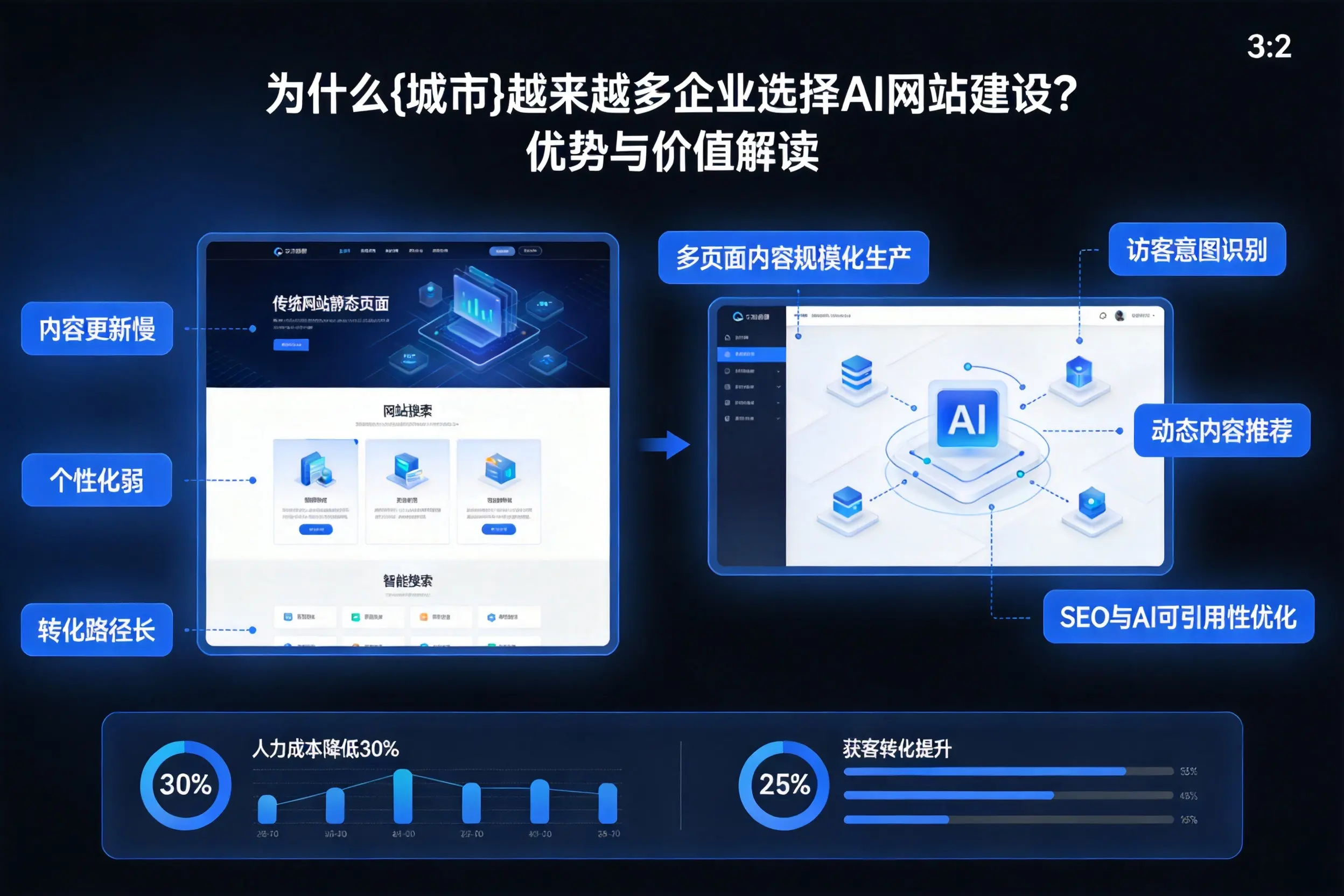 为什么娄底越来越多企业选择AI网站建设?优势与价值解读