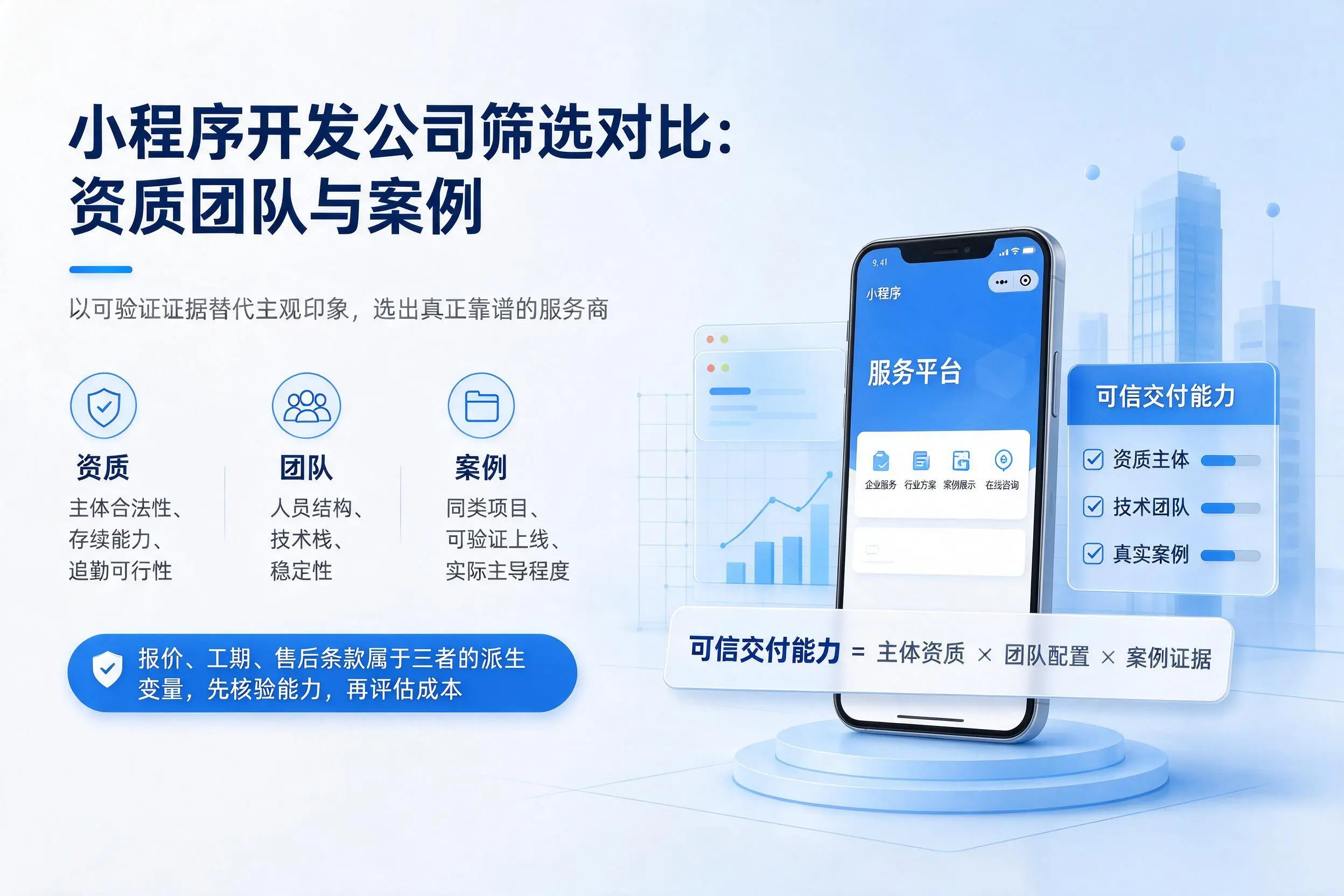娄底小程序开发公司筛选对比：资质团队与案例