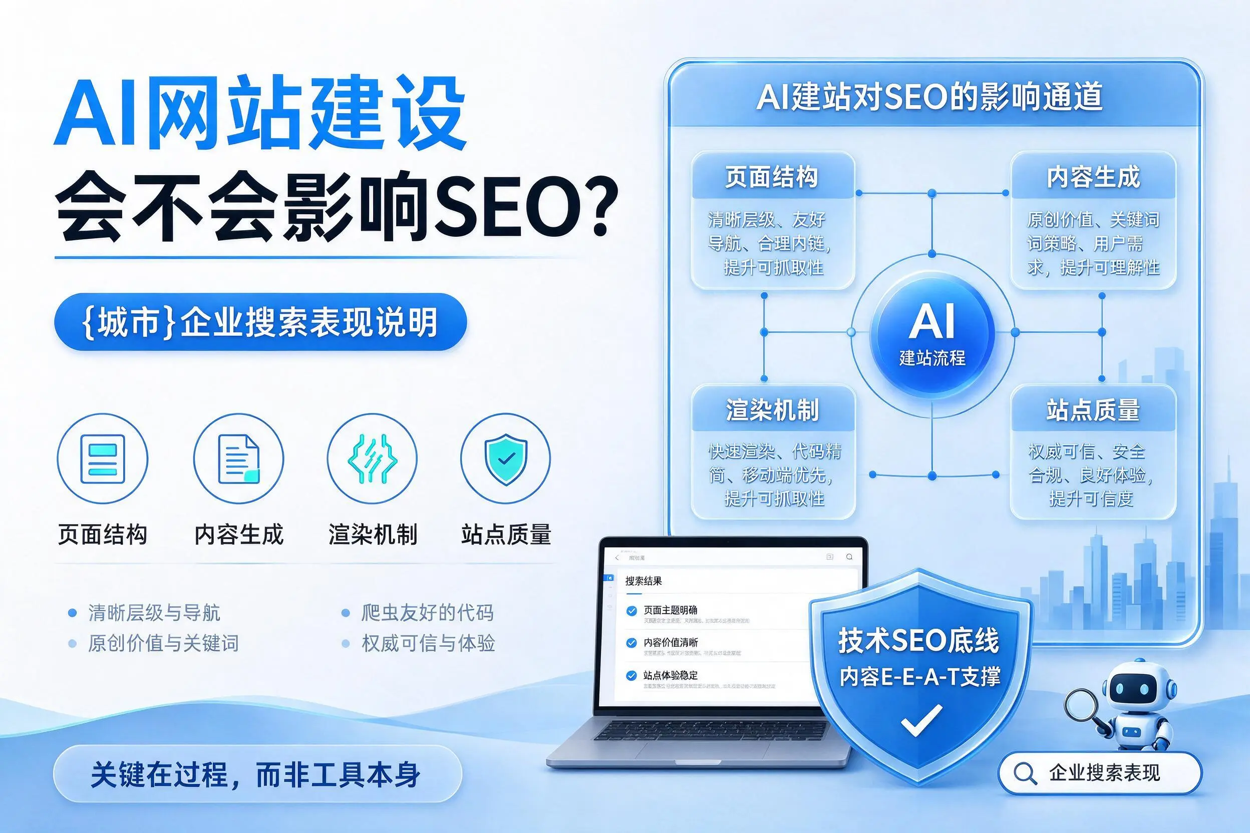 AI网站建设会不会影响SEO？娄底企业搜索表现说明